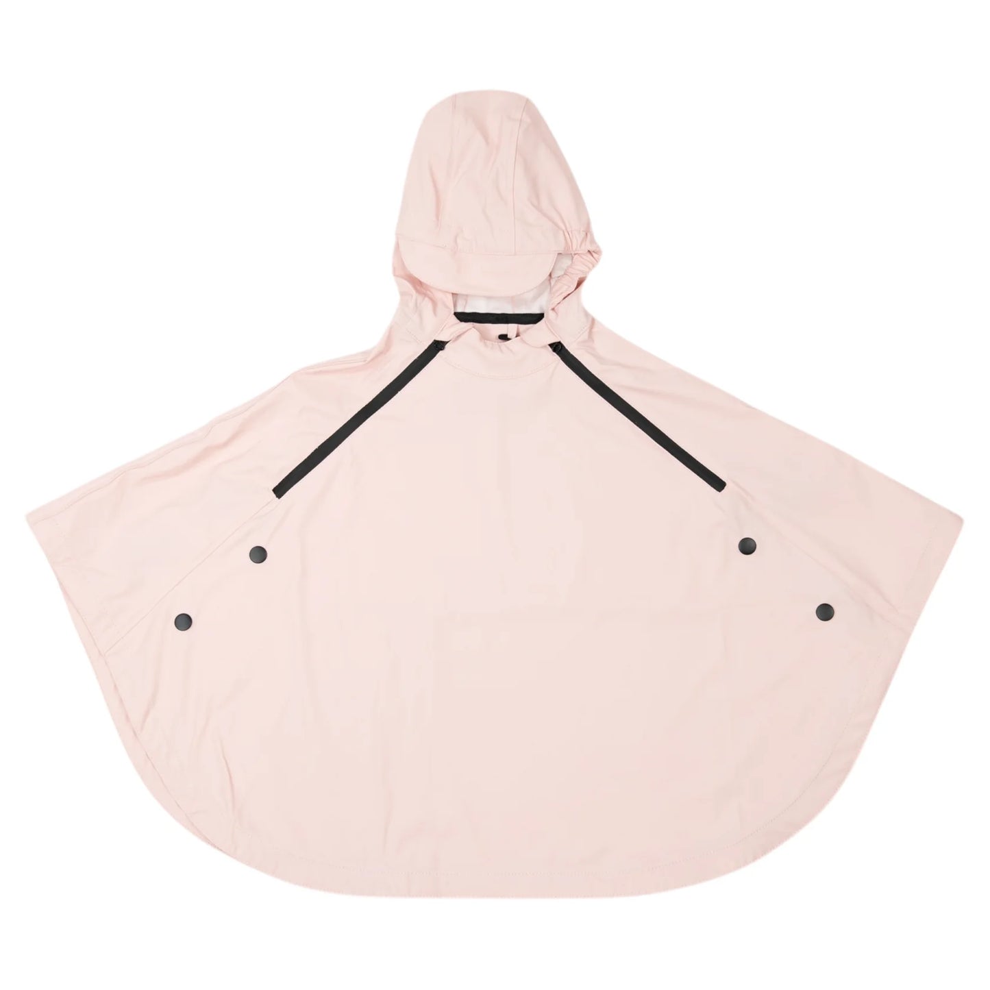 Waterproof Poncho With Carry Bag - Dusty Pink