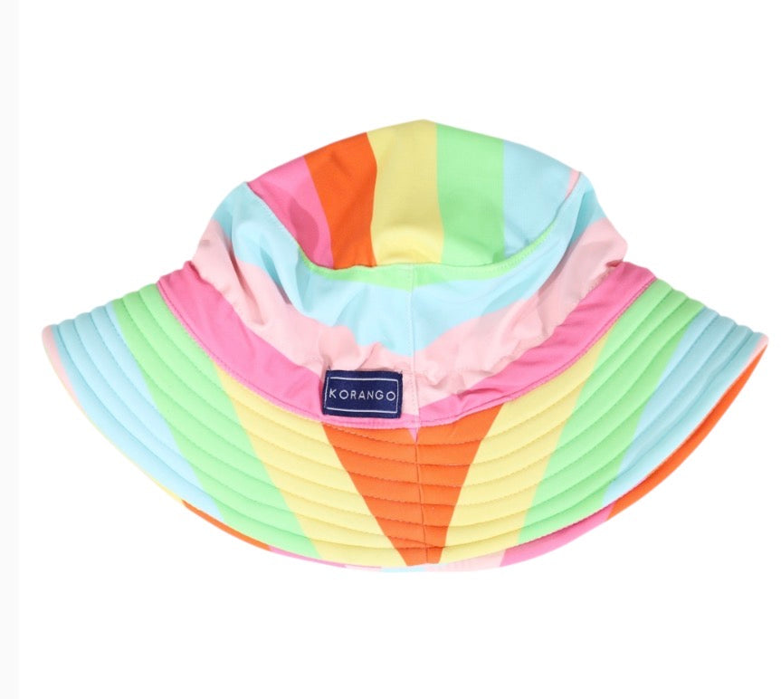 Rainbow Swim Hat UPF50+