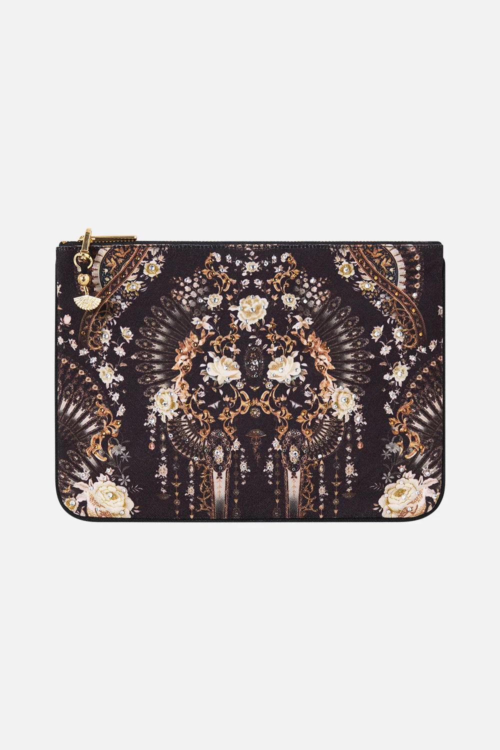 Small Canvas Clutch - Flamenco Folklore