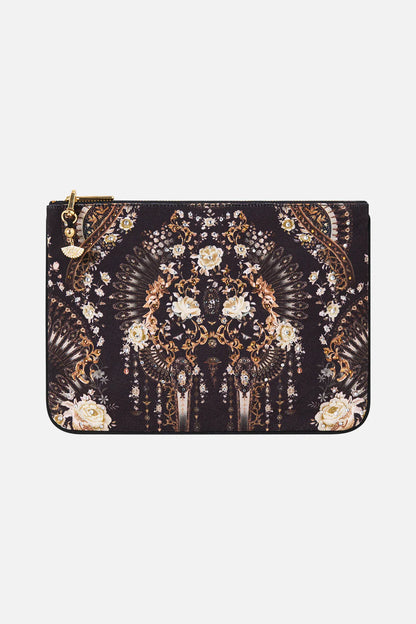 Small Canvas Clutch - Flamenco Folklore