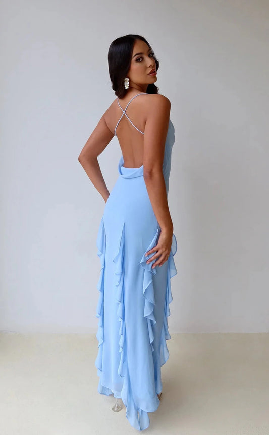 Whitney Dress - Sky