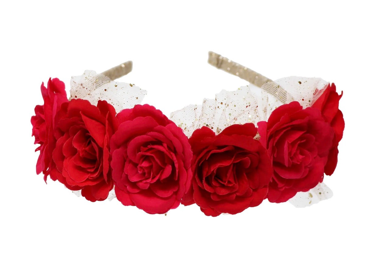 Holiday Floral Headband