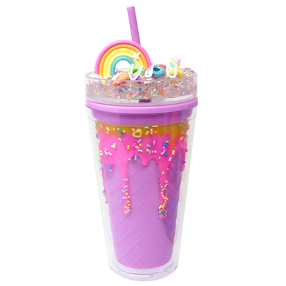 Pink Poppy Reusable Drinking Cup - Various Designs