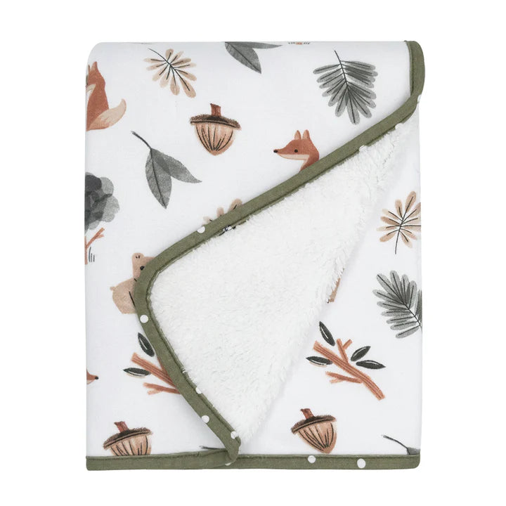 Sherpa Blanket - Forest Retreat