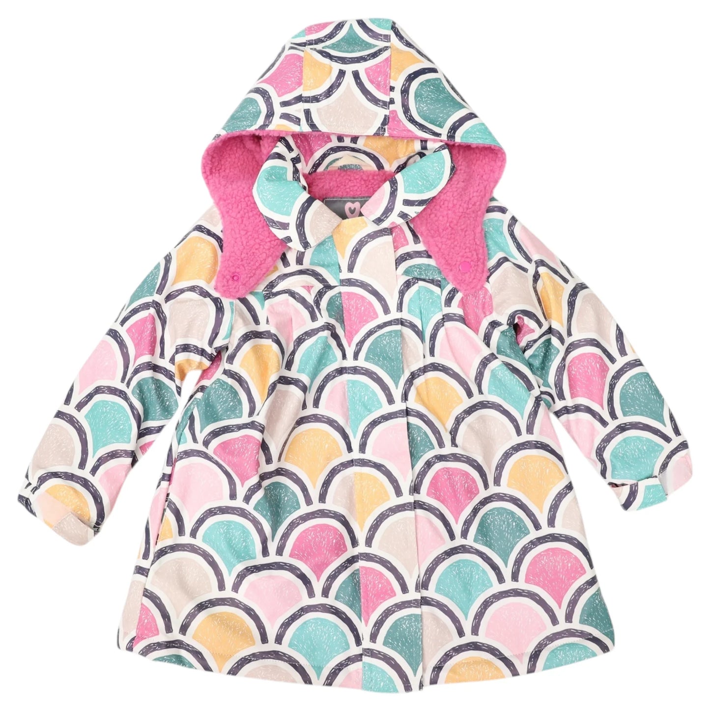 Raincoat - Arch Mermaid Green