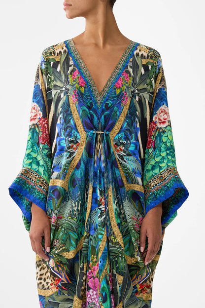 Pierced V-Neck Kaftan Animal Alchemy