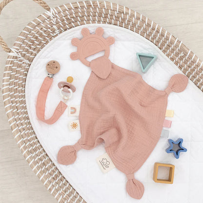 Silicone Comfort Teether - Rose