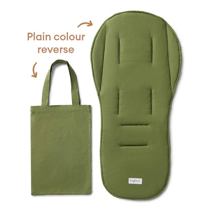 Diggers & Tractors Universal Organic Pram Liner