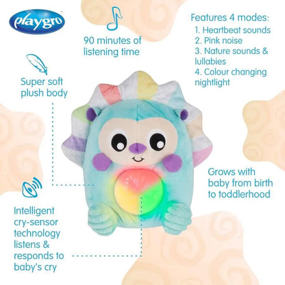 Dreamtime Soothing Sounds and Lights Hedgehog