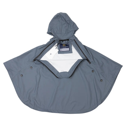 Waterproof Poncho With Carry Bag - Charcoal