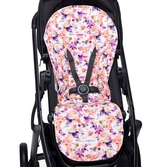Blushing Beauty Universal Organic Pram Liner