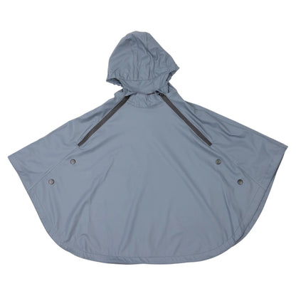 Waterproof Poncho With Carry Bag - Charcoal