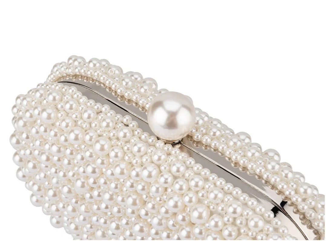 Valentina Pearl Clutch