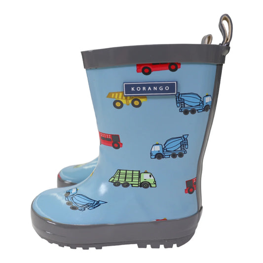 Kids Gumboots - Airie Blue Truck