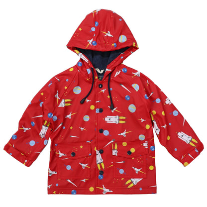 Raincoat - Space Rocket Red