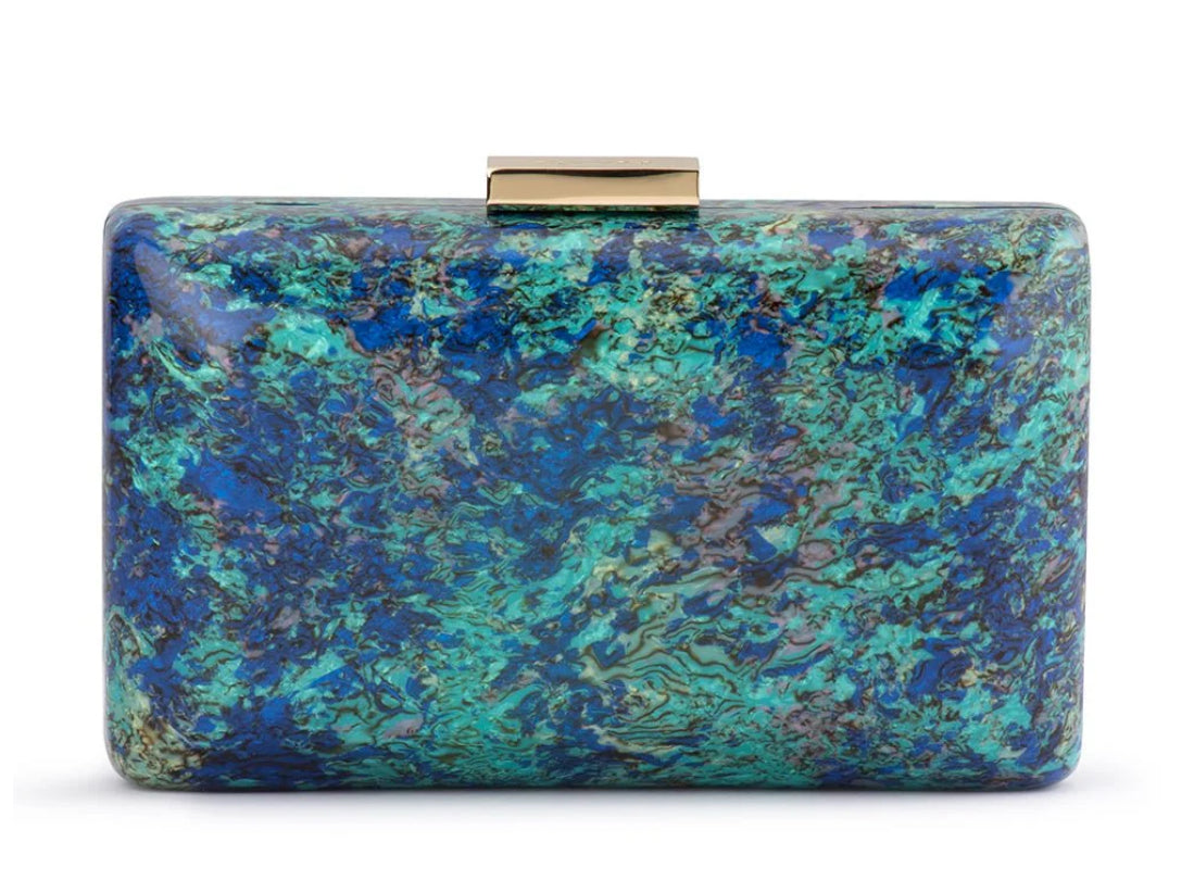 Genesis Acrylic Clutch - Blue