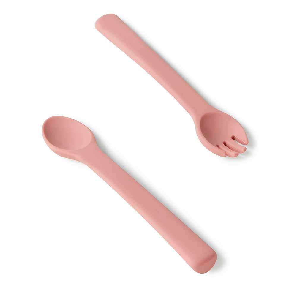 Silicone Cutlery - Rose