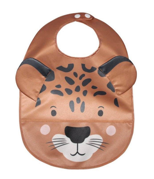 Wipeable Bib - Cheetah