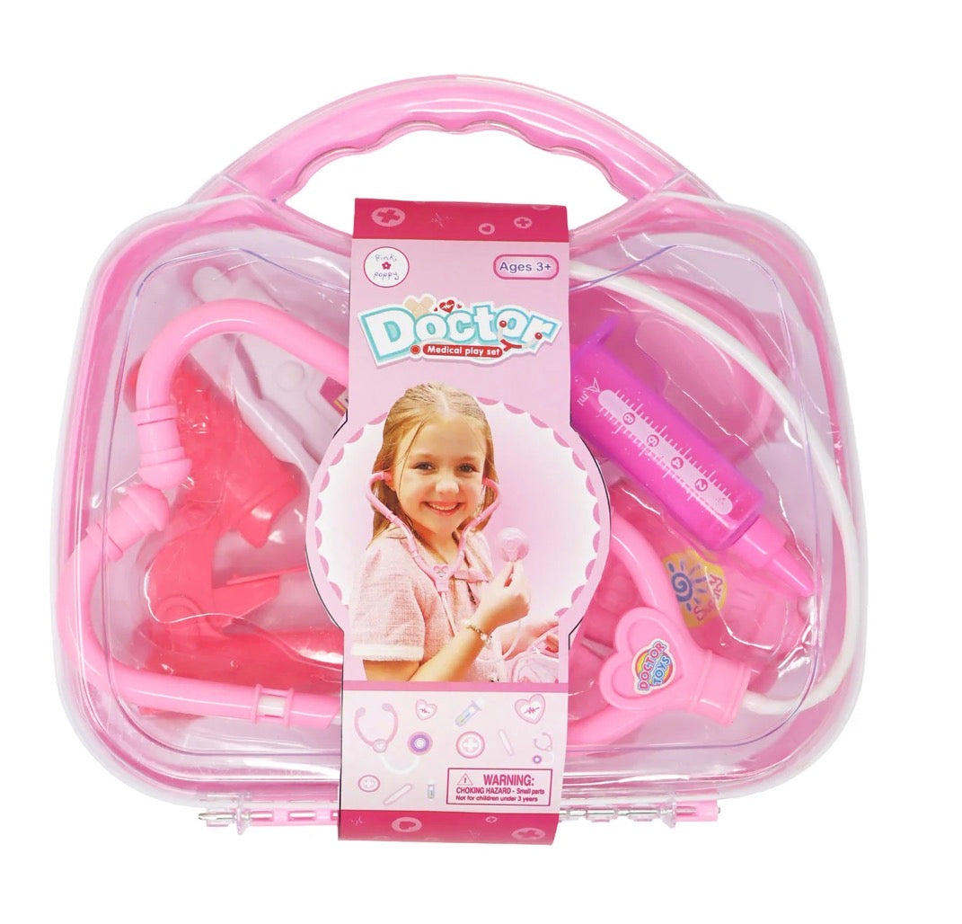 Doctor Medical Play Set Pink