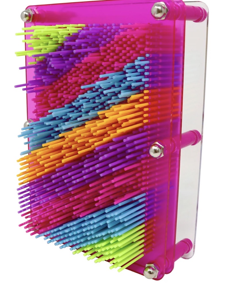 Rainbow Pin Art