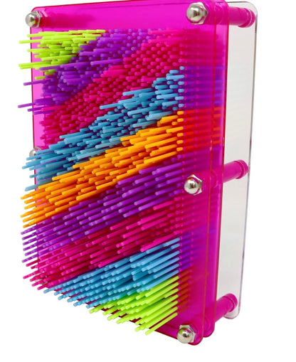 Rainbow Pin Art