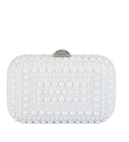 Ari Hotfix Clutch - White