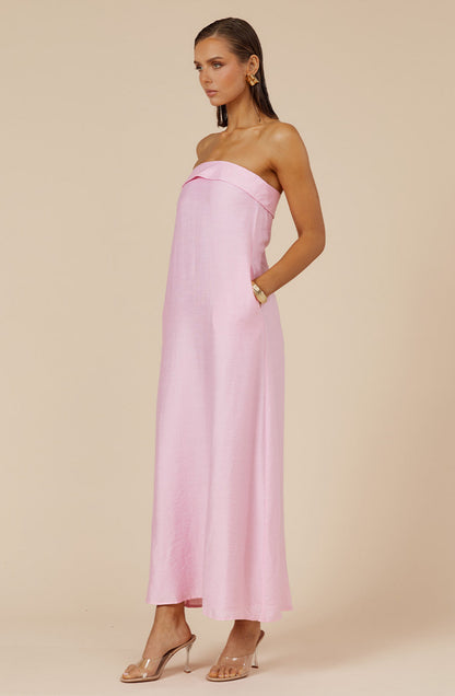 Saphira Maxi Dress - Bubblegum