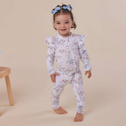Sweet Swallows Organic Snugglesuit Convertible Romper