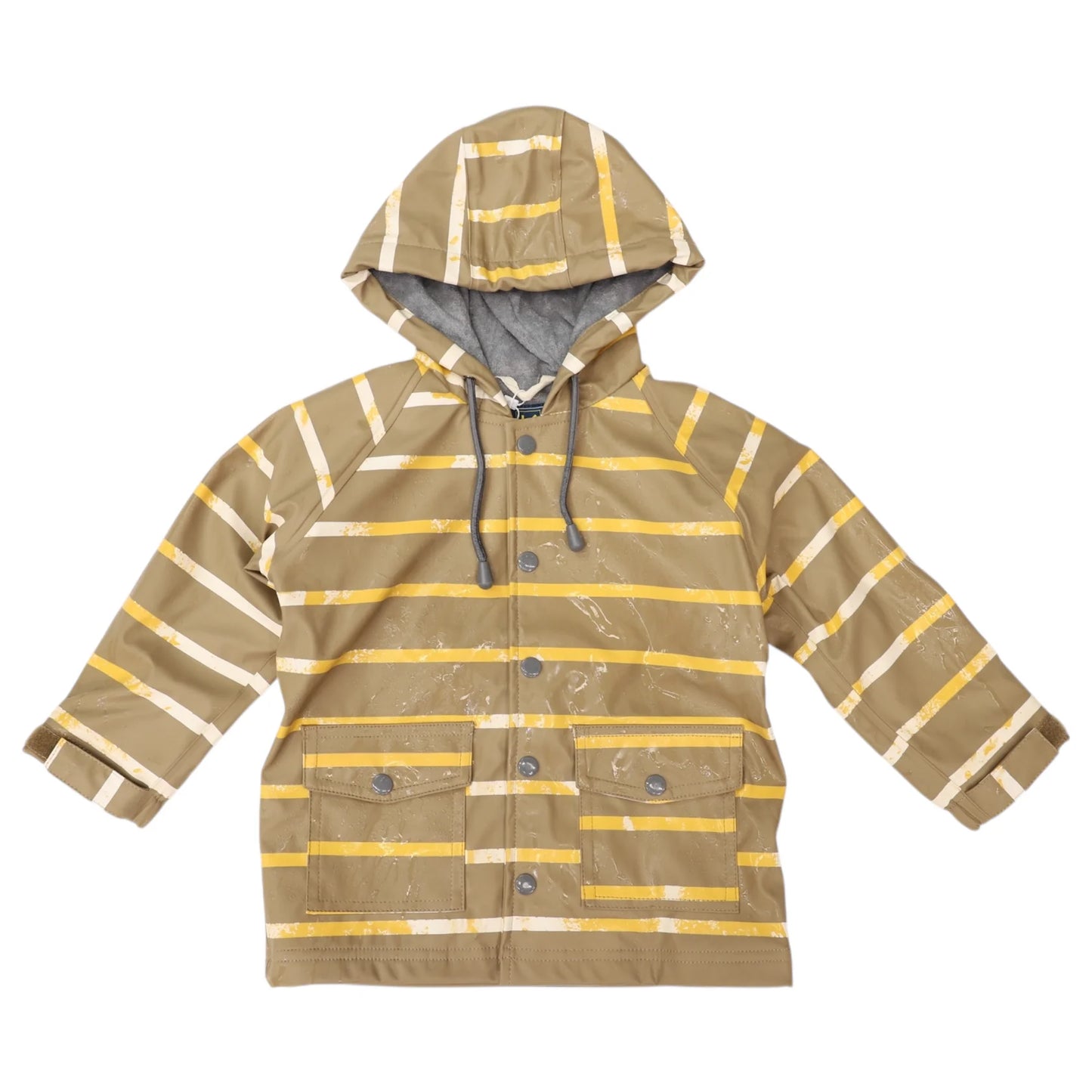 Colour Change Raincoat - Chestnut Stripe