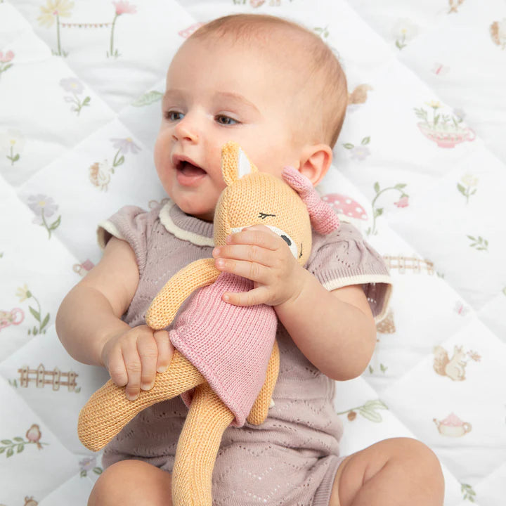 Knitted Animal Toy - Frankie The Fox