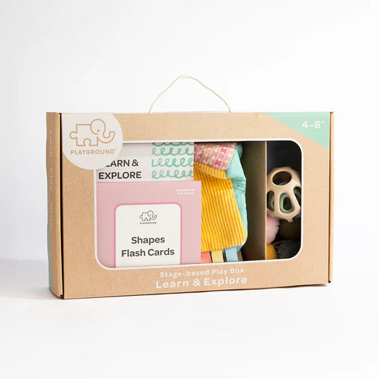 Playground Sensory Gift Box 2 - Learn & Explore 4-6 Months