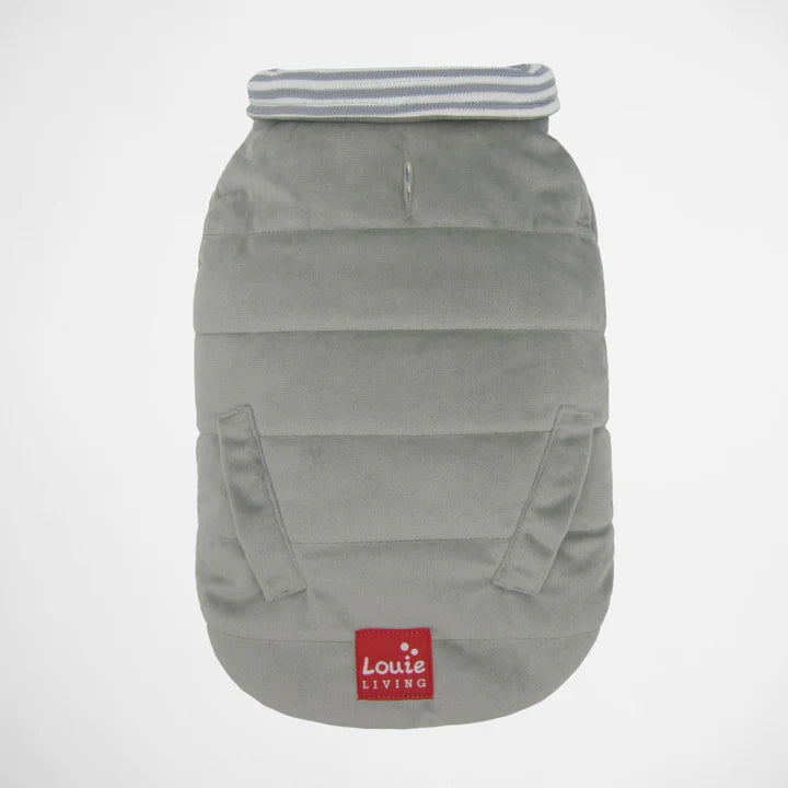 Reversible Light Sweater - Grey Stripe