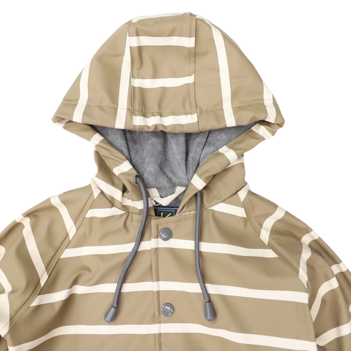 Colour Change Raincoat - Chestnut Stripe
