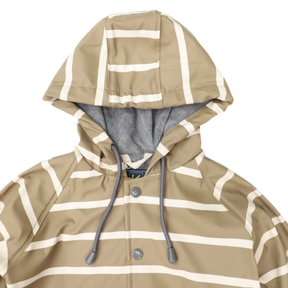 Colour Change Raincoat - Chestnut Stripe