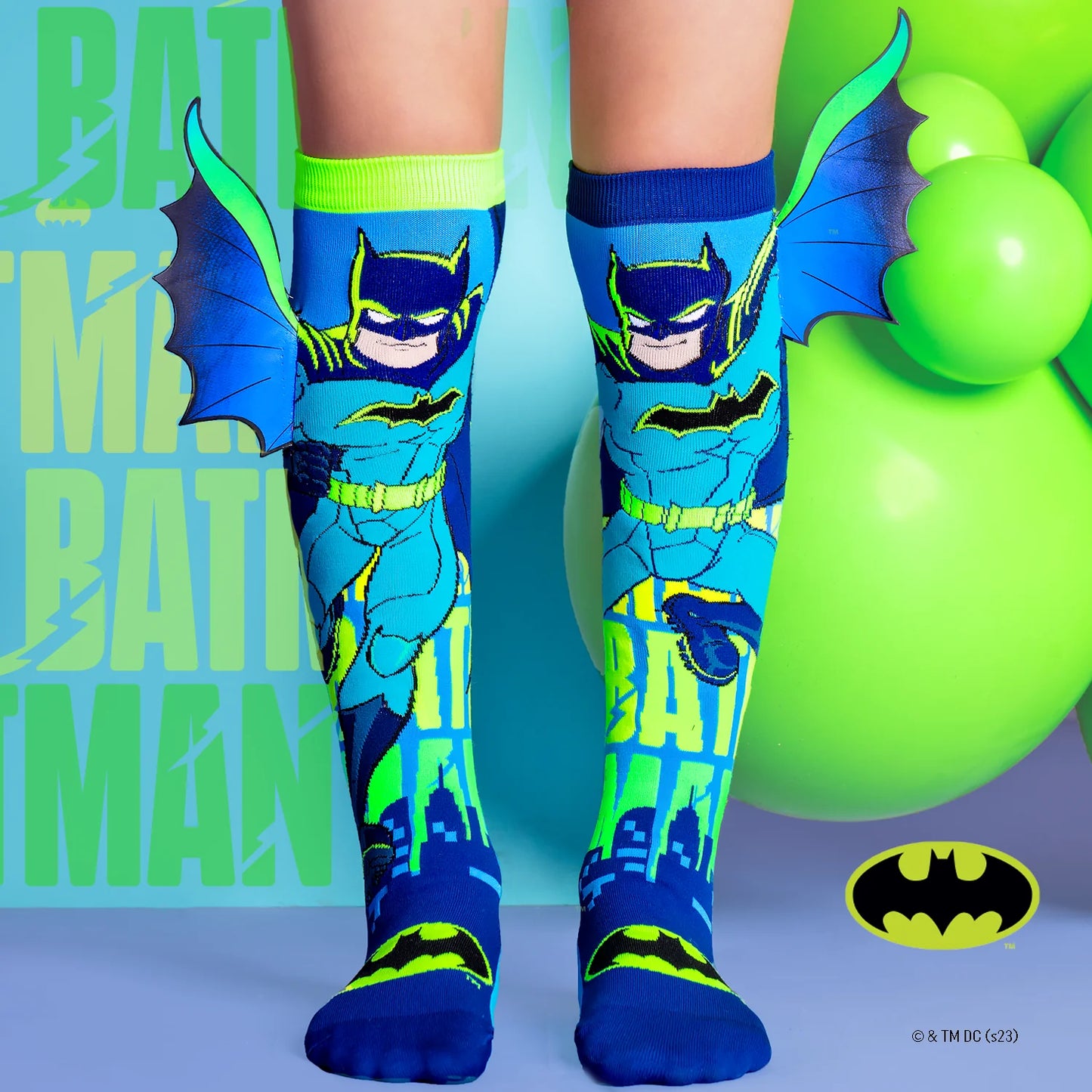 Socks - Batman Neon