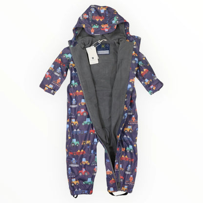 Rain Suit Farm Machine - Navy