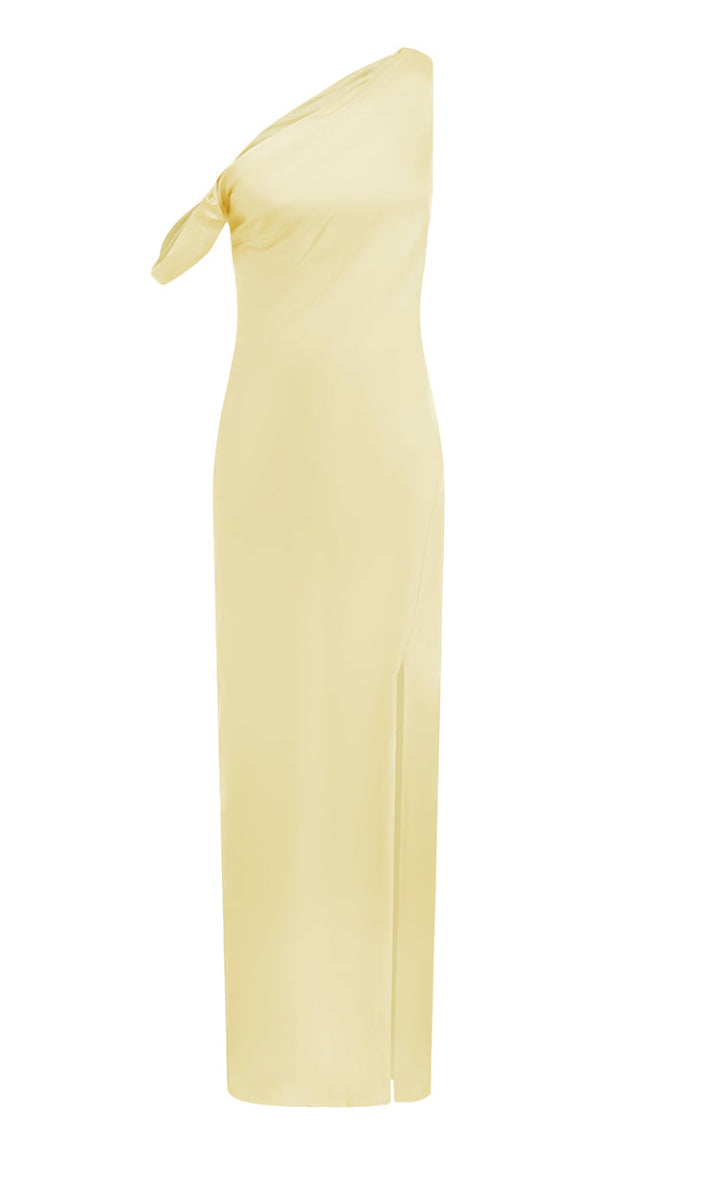 Gia Maxi Dress - Lemon