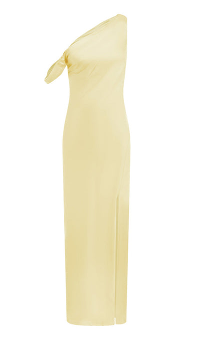 Gia Maxi Dress - Lemon
