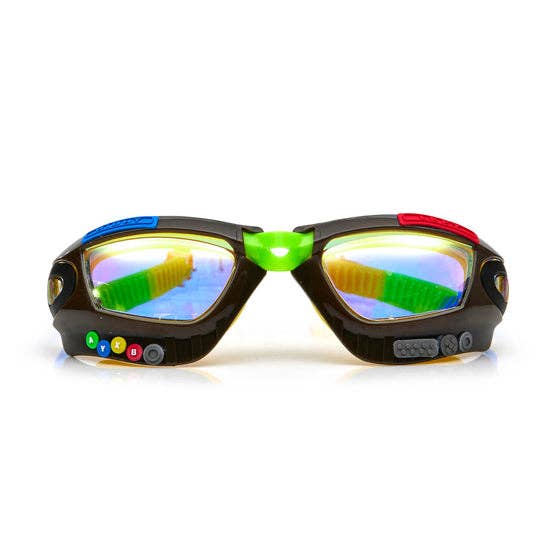 Gamer Jet Black Swim Goggle