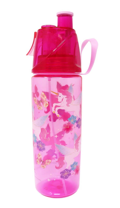 Unicorn Rainbow Misting Water Bottle