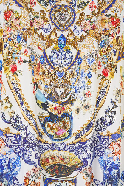 Short Kaftan With Cuff - The Pottery Parlour