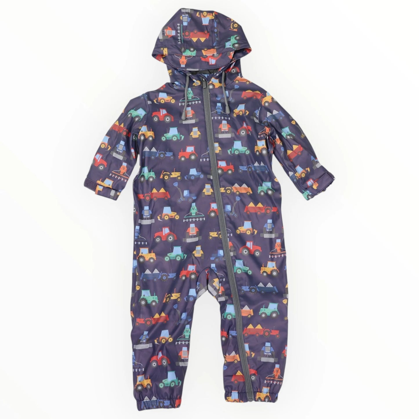 Rain Suit Farm Machine - Navy