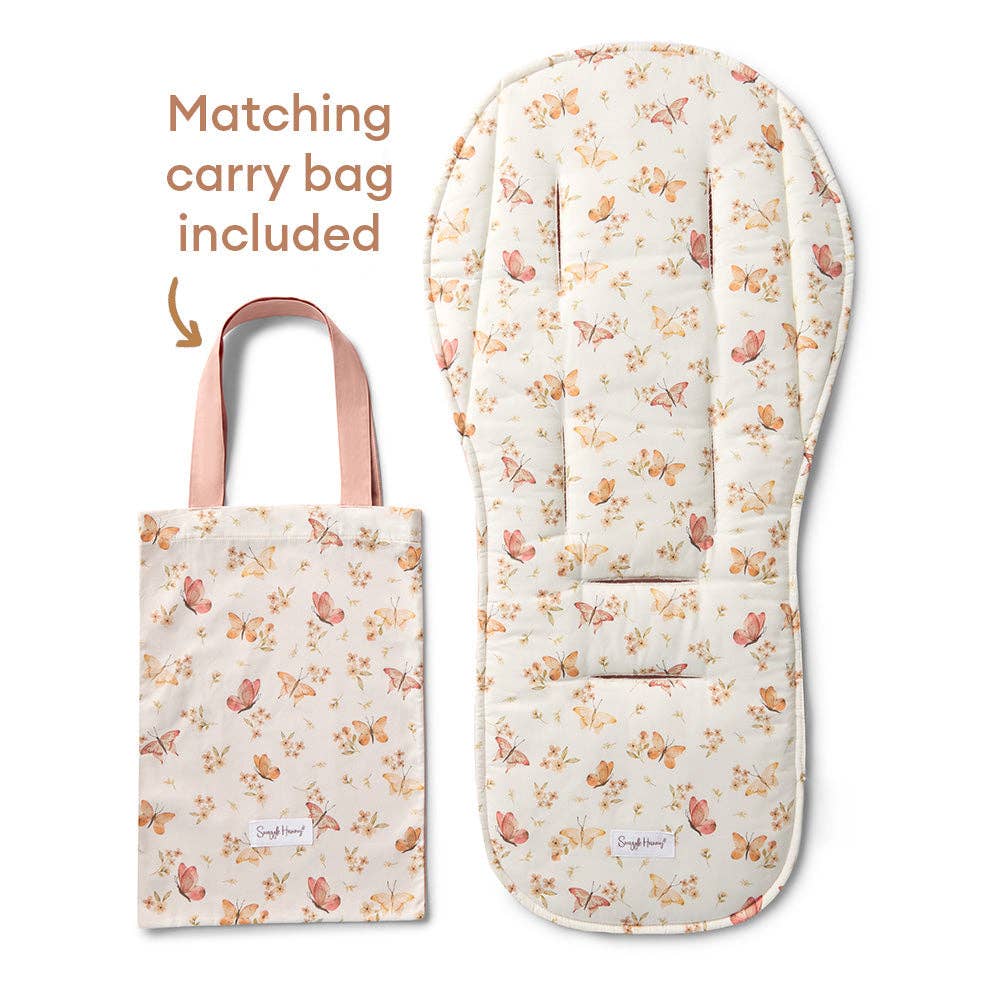 Butterfly Universal Organic Pram Liner