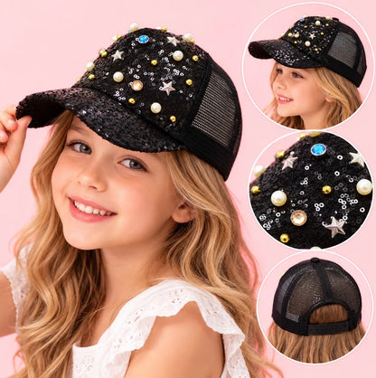 Rhinestone cap