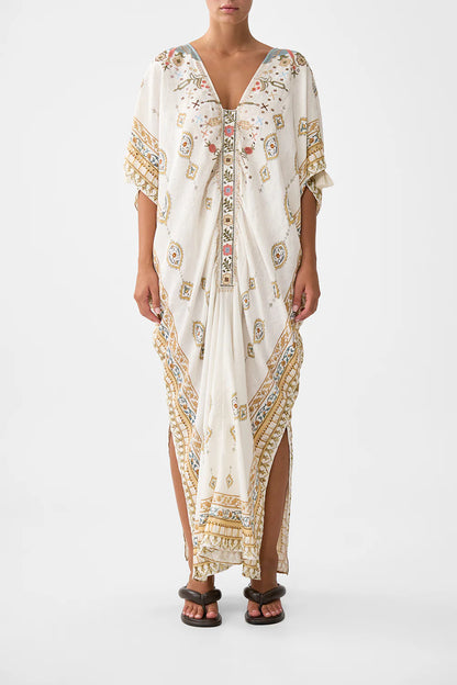 Kaftan With Front Tab Detail Ottoman Dynasty