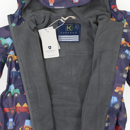 Rain Suit Farm Machine - Navy