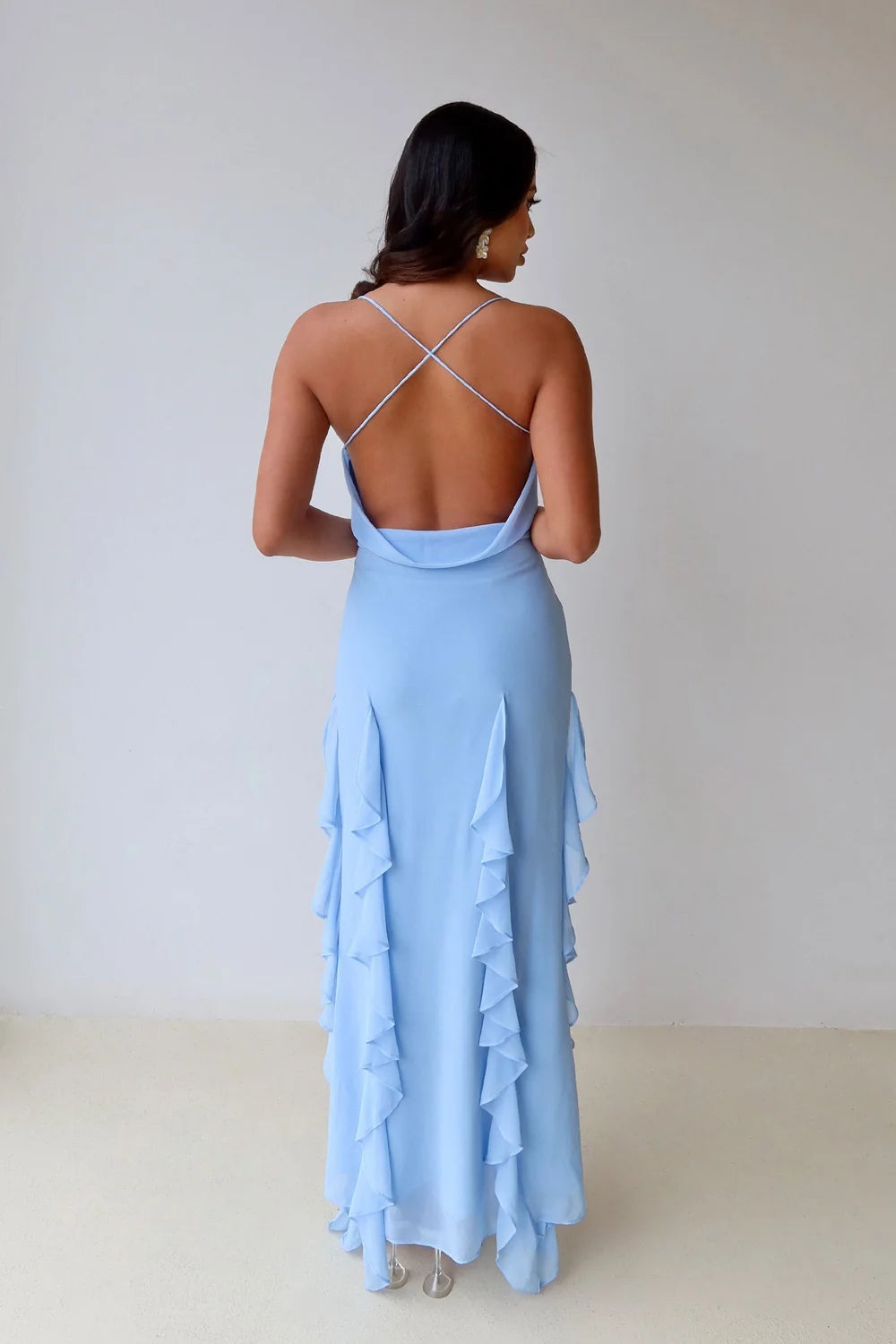 Whitney Dress - Sky