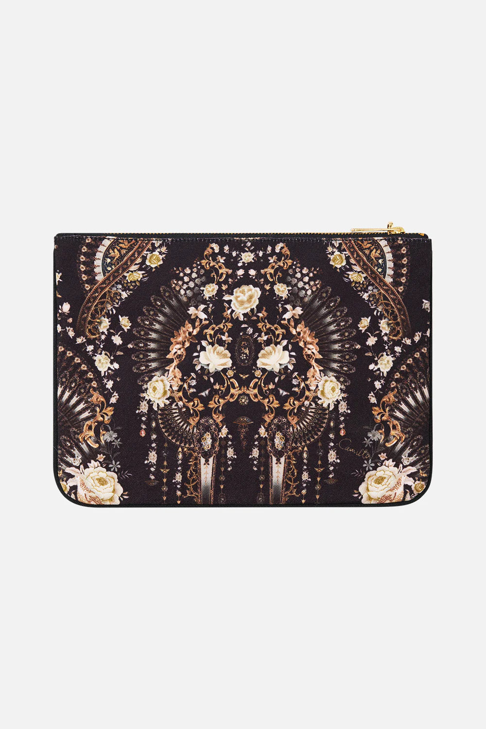 Small Canvas Clutch - Flamenco Folklore