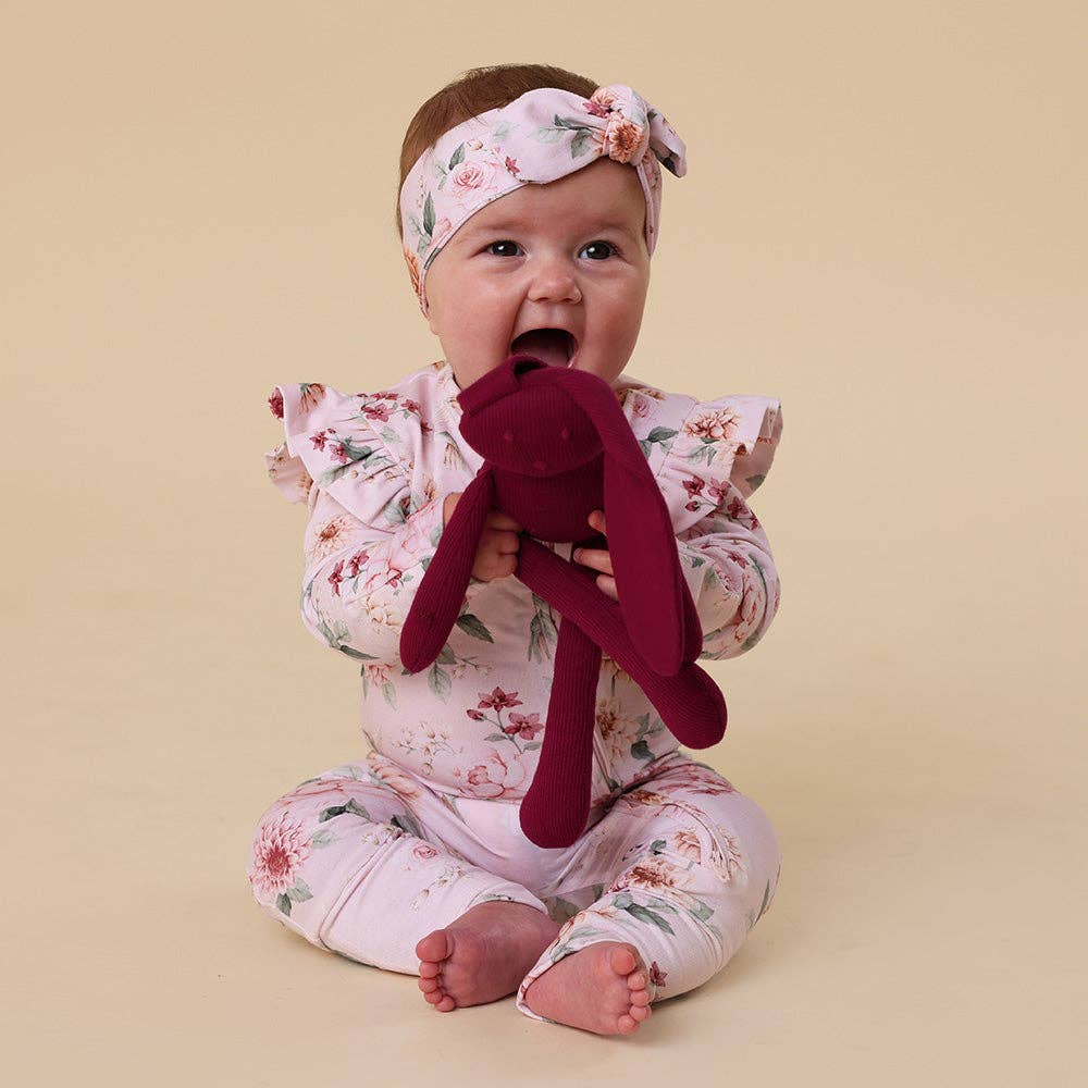 Organic Snuggle Bunny - Raspberry