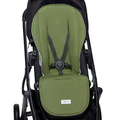 Diggers & Tractors Universal Organic Pram Liner